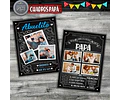 Pack Cuadro Pizarras Regalo Para Papá O Abuelo Día Del Padre
