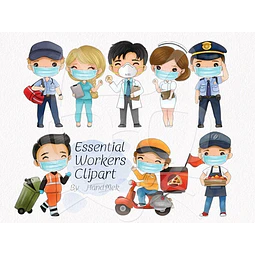 Cliparts Imagenes Png Trabajadores H1