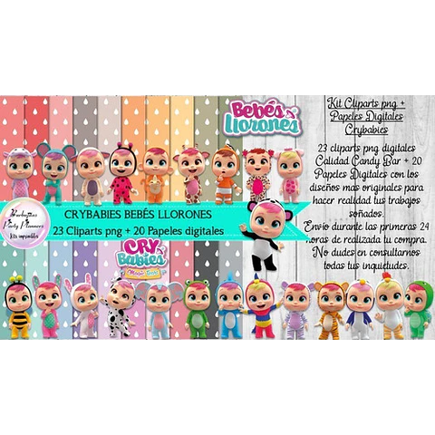 Crybabies Bebes Llorones Imágenes Png Y Papeles Lagrimas