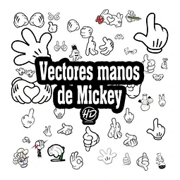 Vectores Manos De Mickey