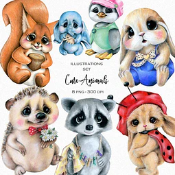 Cliparts Imagenes Png Animales Adorables Is11