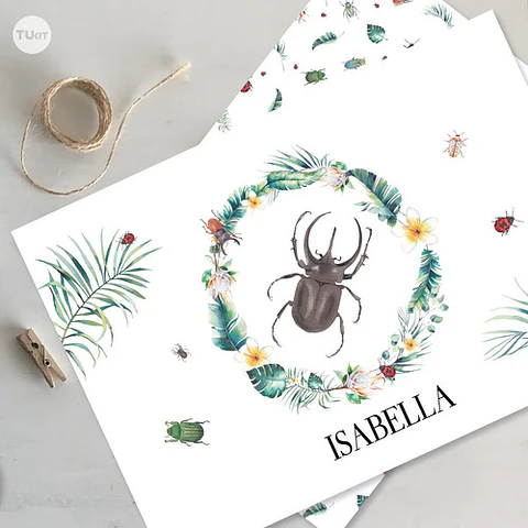 Kit Imprimible Mariquita Ladybug Bichos Tukit
