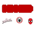 Kit Imprimible Hombre Araña Letras 3d Editable +  Png