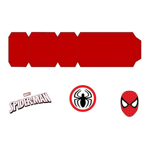 Kit Imprimible Hombre Araña Letras 3d Editable +  Png