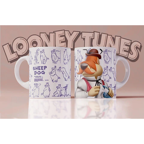 Kit Diseños Plantillas Tazas Looney Tunes Sublimacion Regalo