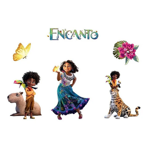 Kit Imprimible Letras 3d Editables Encanto Disney