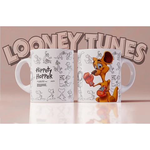 Kit Diseños Plantillas Tazas Looney Tunes Sublimacion Regalo