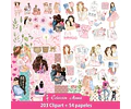 Kit Colección Mamá Clipart + Papeles Día De La Madre