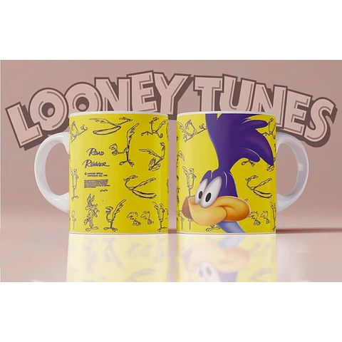 Kit Diseños Plantillas Tazas Looney Tunes Sublimacion Regalo