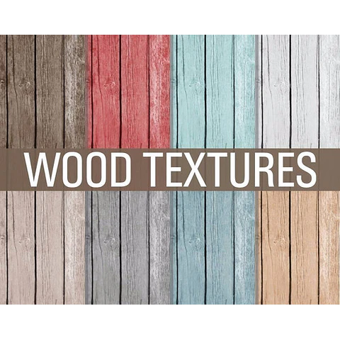 Kit Imprimible Texturas Madera Color 02 - 9 Fondos