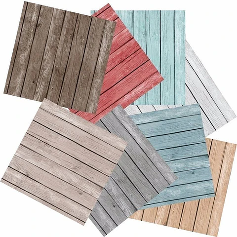 Kit Imprimible Texturas Madera Color 02 - 9 Fondos