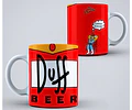 Kit Diseños Plantillas Tazas Los Simpsons Sublimación M4