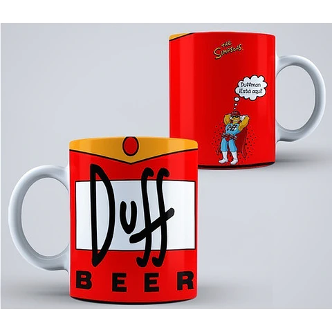Kit Diseños Plantillas Tazas Los Simpsons Sublimación M4
