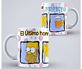 Kit Diseños Plantillas Tazas Los Simpsons Sublimación M4