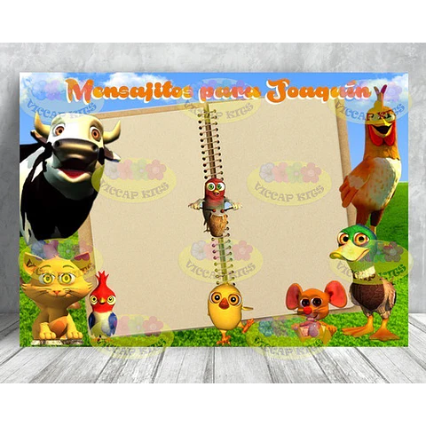 Kit Imprimible La Granja De Zenón Con Textos Editables