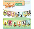 Kit Imprimible La Granja De Zenón Con Textos Editables
