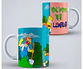 Kit Diseños Plantillas Tazas Los Simpsons Sublimación M4