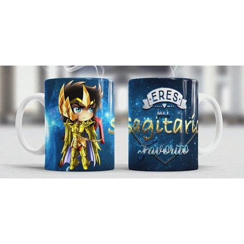 Diseños Plantillas Tazas Signos Del Zodiaco Sublimación M2