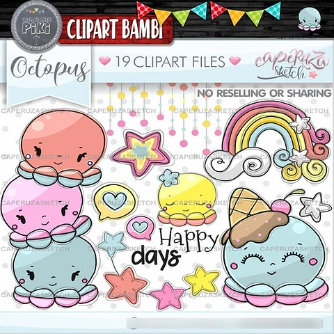 Pack Imágenes Hd Clipart Mar Estrella Arcoiris Caperuza