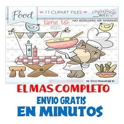 Pack Imágenes Hd Clipart Deliciosa Comida Picnic Caperuza