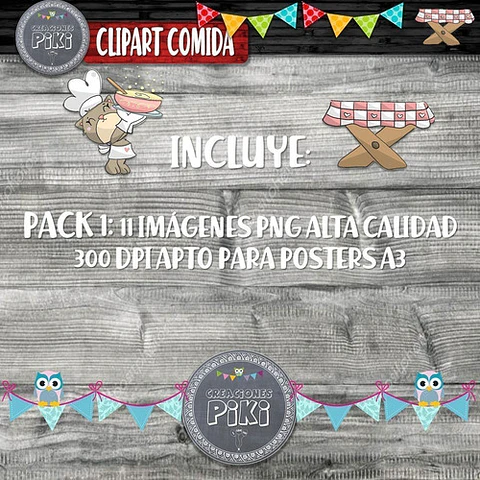 Pack Imágenes Hd Clipart Deliciosa Comida Picnic Caperuza