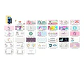 37 Plantillas Sublimación Tazas - Unicornios