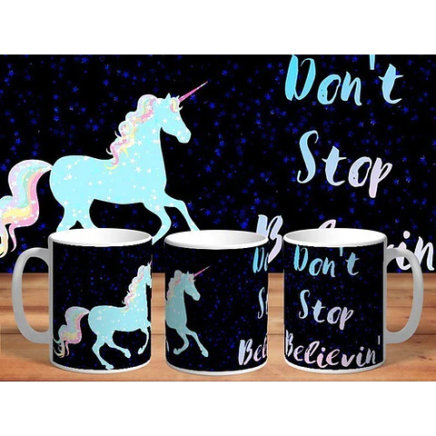 37 Plantillas Sublimación Tazas - Unicornios