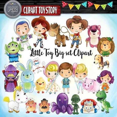 Pack Imágenes Hd Clipart Toy Story Acuarela El Más Completo