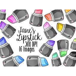 Cliparts Imagenes Png Lapiz Labial De Colores Pasteles Jk35