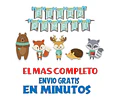 Kit Imprimible Candy Bar Animales Del Bosque Encantado