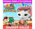Kit Imprimible Sheriff Callie Editable