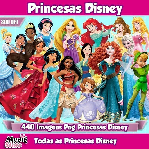 Papeles Y Cliparts Png Princesas Disney Kit Imprimible