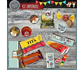 Kit Imprimible Candy Bar Animales Del Bosque Encantado