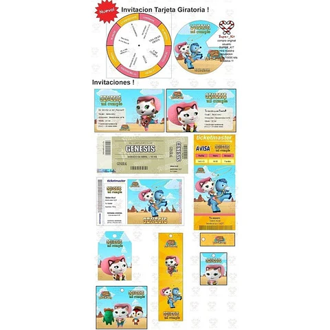 Kit Imprimible Sheriff Callie Editable