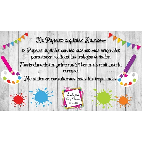 Papeles Fun Paint Party Fiesta De Pintura