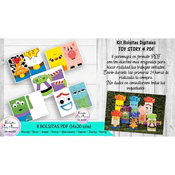 Bolsitas Digitales Toy Story 4 Archivo Imprimible Pdf