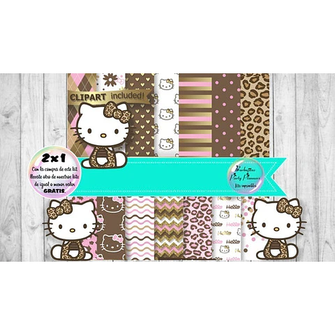 Hello Kitty Dorada Papeles Y Cliparts Png Kit Imprimible