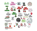 Super Pack Vectores Navidad Camisetas, Tazas Y Costales