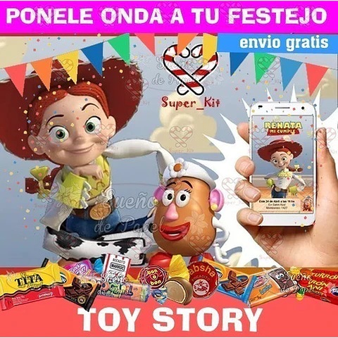 Kit Imprimible Toy Story Jessie Editable