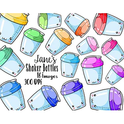 Cliparts Imagenes Png Botellas Coctel Colores Pasteles Jk59