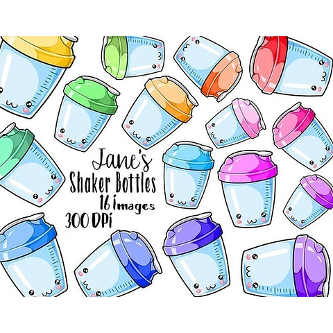 Cliparts Imagenes Png Botellas Coctel Colores Pasteles Jk59