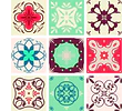 Pack Vectores Azulejos