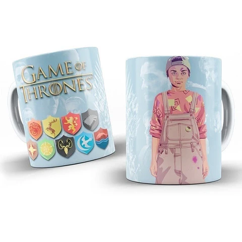 Kit Diseños Plantillas Tazas Game Of Thrones Sublimación