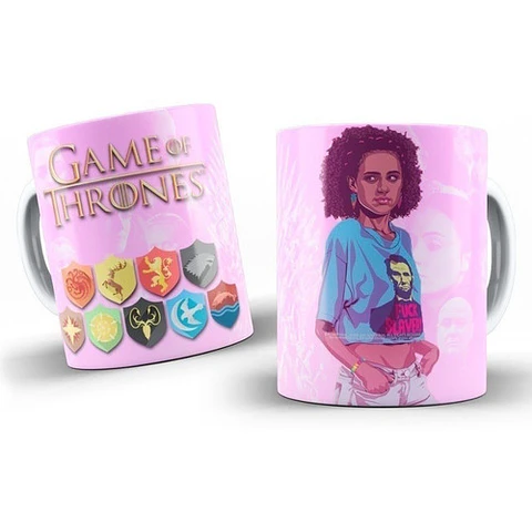 Kit Diseños Plantillas Tazas Game Of Thrones Sublimación