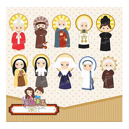 Kit Imprimible Santitos 2  -11  Imagenes Png