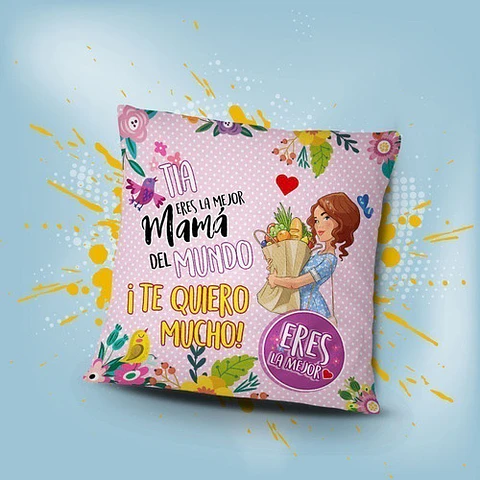 18 Plantillas Día De La Madre Almohadas Sublimación Psd
