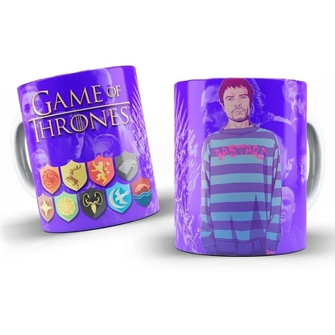 Kit Diseños Plantillas Tazas Game Of Thrones Sublimación