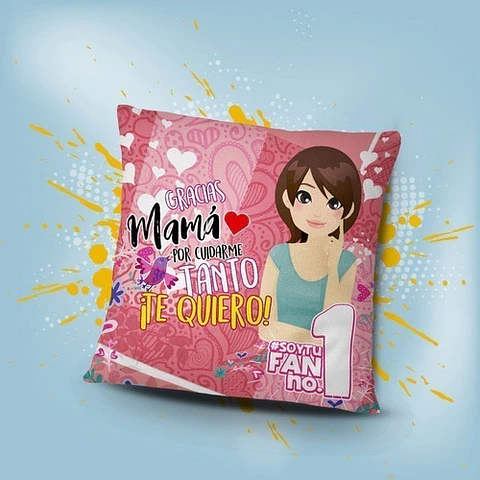 18 Plantillas Día De La Madre Almohadas Sublimación Psd