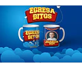 Diseños Plantillas Egresaditos Remera + Taza Sublimación 