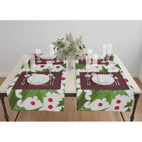 Pack De Texturas Para Manteles Navidad Sublimación M25